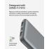 Belkin BoostCharge, USB C Power Bank 10000 mAh w/ 2xUSB-A Ports, 15W, iPhone 17, Air, Pro, Samsung Galaxy S25, iPad, Nintendo Switch 2, Google Pixel 10, etc. - Gray